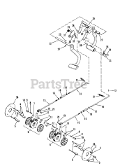 Simplicity 4040 (990705) - Simplicity Power Max Garden Tractor, 16.5hp