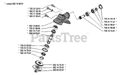Husqvarna 22 R - Husqvarna String Trimmer (1986-10) Gear Assembly