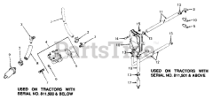 Cub Cadet 1541 (141-651-100) - Cub Cadet Garden Tractor (SN: 800000 - 816508) Fuel Pump