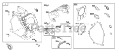 Briggs & Stratton 12L232-0009-H8 - Briggs & Stratton Horizontal Engine