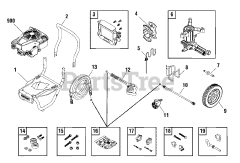 Craftsman 020434-1 - Craftsman 2,700 PSI Pressure Washer