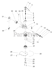 Toro 72071 (265-H) - Toro Lawn & Garden Tractor (SN: 200000001 - 200999999) (2000)