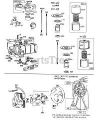 Briggs & Stratton 80432-9434-41 - Briggs & Stratton Horizontal Engine Fuel Tank,Air Cleaner,Elect.