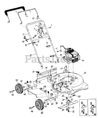 ServiStar 51961 (112-070R105) - ServiStar Walk-Behind Mower (1992) (American Hardware)