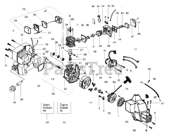Poulan Pro 112 - Poulan Pro String Trimmer Engine Assy.