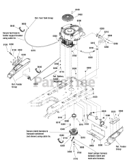 Craftsman 107.280062 (7800753 ASN) - Craftsman ZTS7000 Series 42" Zero-Turn Mower, 21hp Briggs & Stratton (2011)
