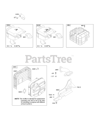 Briggs & Stratton 21C337-0110-E1 - Briggs & Stratton Horizontal Engine Exhaust System