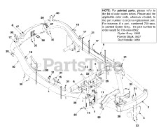 White Outdoor LR-927 (13A-328-190) - White Outdoor 27" Rear-Engine Riding Mower (2002)