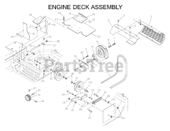 Husqvarna ZTH 5225 KAA (968999154) - Husqvarna 52" Zero-Turn Mower (2000-06) MOWER DECK / CUTTING DECK