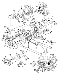 MTD 19491-9 - MTD 36" Snow Thrower Attachment (1989)