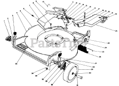 Toro 20631 - Toro Walk-Behind Mower (SN: 009000001 - 009999999) (1989)
