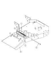 MTD 55AE210R195 - MTD Pro Walk-Behind Mower (2000)
