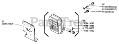 Shindaiwa F 230 - Shindaiwa String Trimmer Muffler
