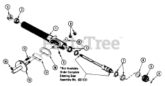 Ariens 931025 - Ariens Grand Sierra Garden Tractor, 12hp Kohler, Hydro (SN: 000101 & Above) Steering Assembly