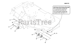 Ferris IS 700Z (5901225) - Ferris IS700Z Series 61" Zero-Turn Mower, 24hp Kawasaki, Side-Discharge 61" Mower Deck - Rollers