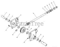 Toro 38510 (624) - Toro 24" Power Shift Snow Thrower (SN: 009000001 - 009999999) (1989)