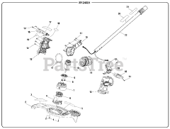 Ryobi RY 24021 - Ryobi 24V String Trimmer/Edger Attachment General Assembly