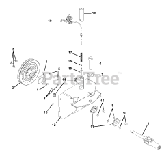 Ariens 826002 - Ariens 36" Sno-Brush Kit (SN: 000101 & Above)