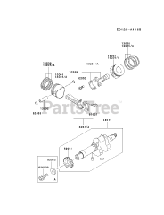 Kawasaki FD620D-AS14 - Kawasaki Engine PISTON/CRANKSHAFT