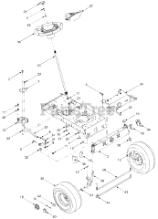 Huskee 13AP698G731 - Huskee Lawn Tractor (2004) (Tractor Supply)