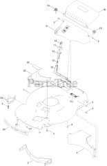 Toro 21864 - Toro 55cm Flex-Force Power System 60V MAX Recycler Walk-Behind Mower (SN: 400000000 - 411999999)