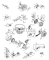 Tecumseh HS50-67331F - Tecumseh Engine Engine Parts List #2