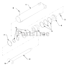 Cub Cadet 641 (590-641-100) - Cub Cadet 66" Front Loader att Lift Cylinder