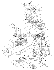 Craftsman 247.887330 (12A-764M099) - Craftsman Walk-Behind Mower (2010) (Sears)