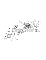 MTD 370-JU - MTD Engine 370-JU Cylinder Head
