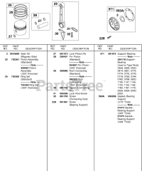 Briggs & Stratton 243437-2529-01 - Briggs & Stratton Horizontal Engine