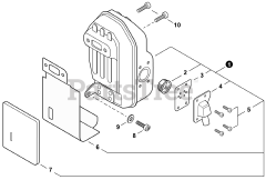Echo PB-760 LNT - Echo Backpack Blower (SN: P59512001001 - P59512999999)