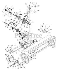 Ariens 831040 - Ariens 48" Two Stage Sno-Thro Attachment (SN: 000101 - 000685)