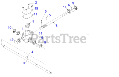 Cub Cadet 2X 26 TRAC (31AH7FVM710) - Cub Cadet 2X 26" TRAC Snow Thrower (2020) Auger Gearbox