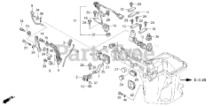 Honda BFP8 D2 XRA (BAAJ) - Honda Outboard Engine, Made in Japan (SN: BAAJ-1100001 - BAAJ-9999999) SHIFT SHAFT (REMOTE SPECIFICATION)