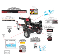 Craftsman 247.776611 (24BG57M1799) - Craftsman Log Splitter (2017)