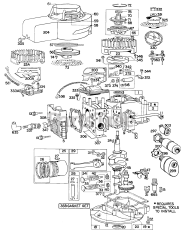 Briggs & Stratton 80906-9451-34 - Briggs & Stratton Vertical Engine Cyl, Mufflers, Piston, Sump