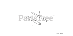 Honda GX120 UT3X QXUZ (GCCJT) - Honda Engine, Made in Thailand (SN: GCCJT-1398594 - GCCJT-9999999) TOOL