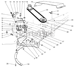 Toro 30576 - Toro 52" Grass Collection System for Groundsmaster 120 (SN: 039000001 - 039999999) (1993)