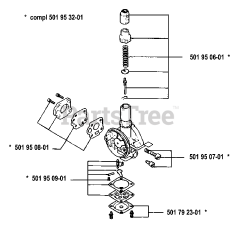Husqvarna 22 R - Husqvarna String Trimmer (1986-10) Carburetor