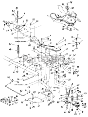 MTD 190-491 - MTD 36" Snow Thrower Attachment (1990)