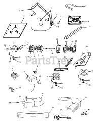 Cub Cadet 293 (190-293-100) - Cub Cadet Fan Assist. Bagger att Blower &amp; Chute