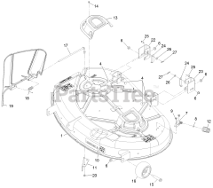 Exmark QTE651KA421 - Exmark 42" Quest E-Series Zero-Turn Mower, Kawasaki FR651V (SN: 314000000 - 314999999) (2014)