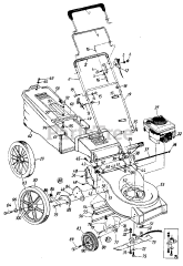 MTD 75522 (111-516R033) - MTD Walk-Behind Mower (1991) (Ace Hardware)