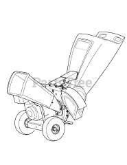 Craftsman 247.776380 (24A-464G799) - Craftsman Chipper Shredder (2009) (Sears)