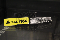 Simplicity 71704774 Decal-Caution Rear Wh