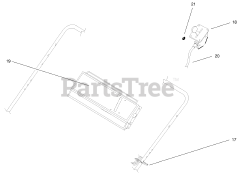 Toro 100-2873 - Toro Kawasaki BBC Conversion Kit Throttle Control  Cable Assembly