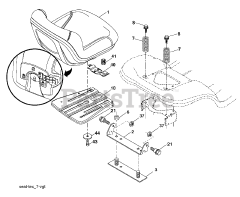 Poulan Pro PB 20H42 LT (960420050-00) - Poulan Pro Lawn Tractor (2008-03)