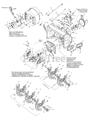 Columbia 11530 GC (31AH9575897) - Columbia 30" Snow Thrower (2009)