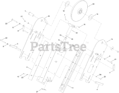 Toro 25443 - Toro 48" Rock Boom, RT1200 Trencher