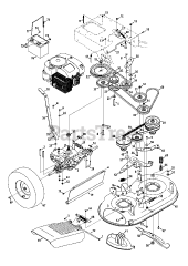 Craftsman 247.374880 (12AE76JU099) - Craftsman Walk-Behind Mower (2013)
